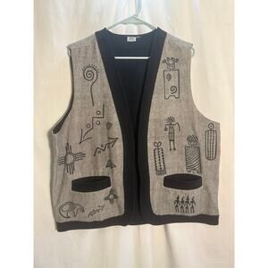 P2P 25.5” | Vintage Southwest Vest | XL Venus Imports